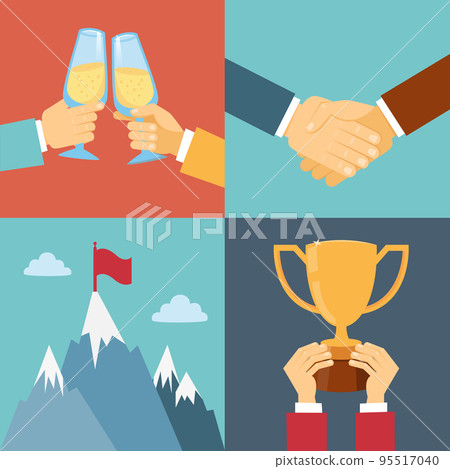 business success, leadership and win business success, leadership and win 95517040