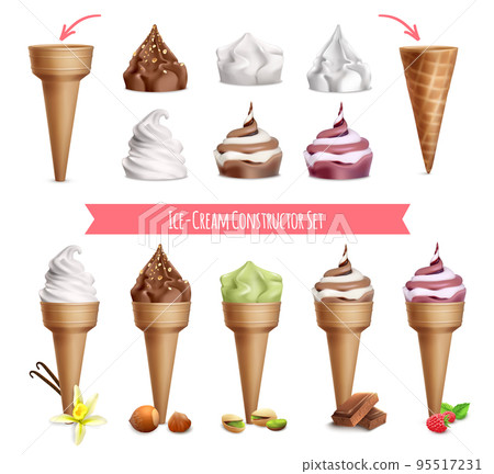 Ice Cream Constructor Set Ice Cream Constructor Set 95517231