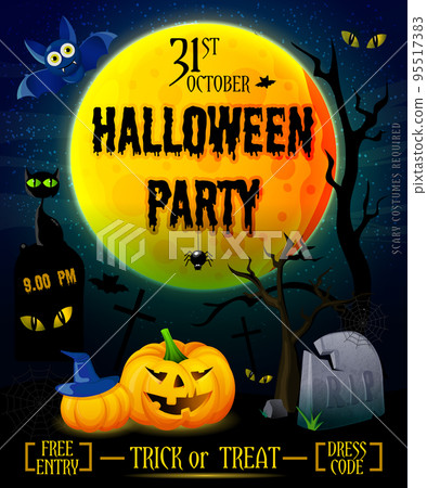 Halloween Party Poster Halloween Party Poster 95517383