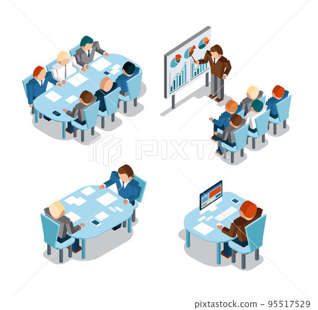 Business negotiations and brainstorming, analysis creative office work Business negotiations and brainstorming, analysis creative office work 95517529