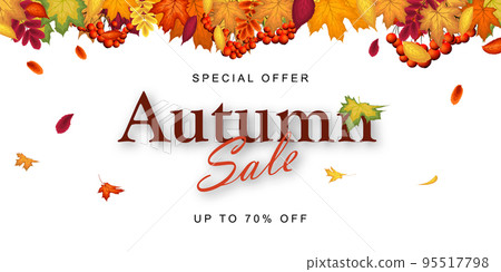 Autumn Sale Banner Autumn Sale Banner 95517798