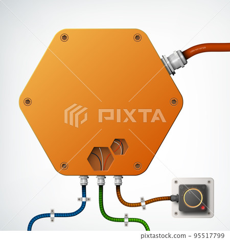 High-Tech Industrial Box Composition High-Tech Industrial Box Composition 95517799