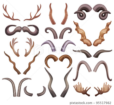 Animal Horning Doodle Collection 95517982