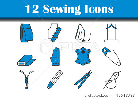 Sewing Icon Set 95518388