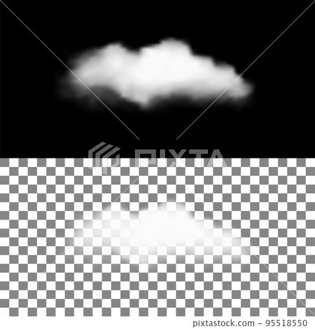 Realistic Cloud With Transparency Realistic Cloud With Transparency 95518550