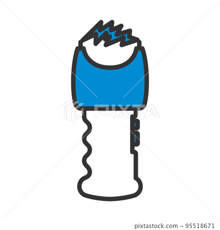Stun Gun Icon Stun Gun Icon 95518671