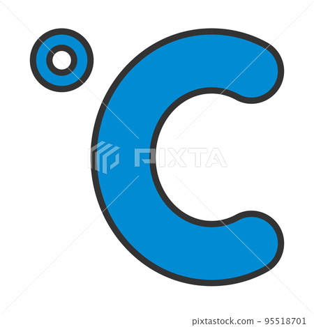 Celsius Degree Icon 95518701