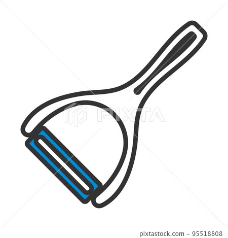 Vegetable Peeler Icon Vegetable Peeler Icon 95518808