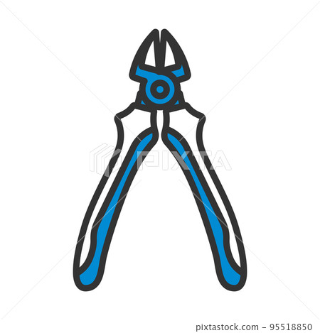 Side Cutters Icon 95518850