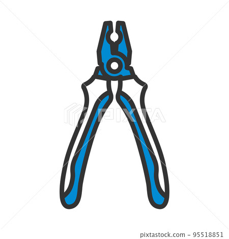 Pliers Tool Icon 95518851