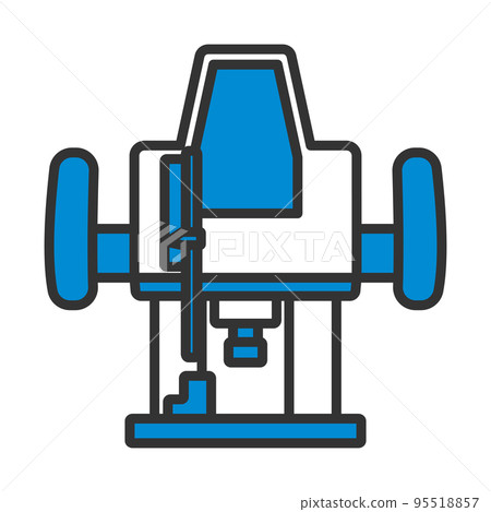 Plunger Milling Cutter Icon Plunger Milling Cutter Icon 95518857