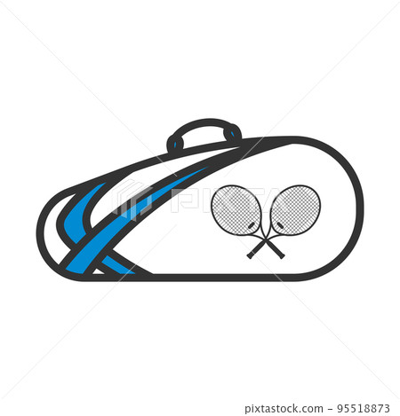 Tennis Bag Icon Tennis Bag Icon 95518873