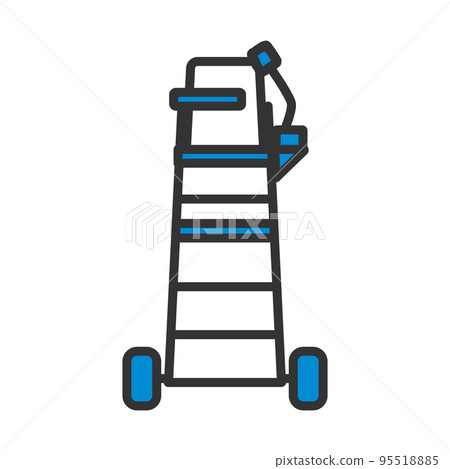 Tennis Referee Chair Tower Icon 95518885