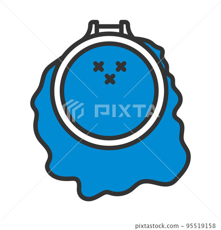 Sewing Hoop Icon Sewing Hoop Icon 95519158