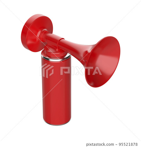 Red portable air horn Red portable air horn 95521878