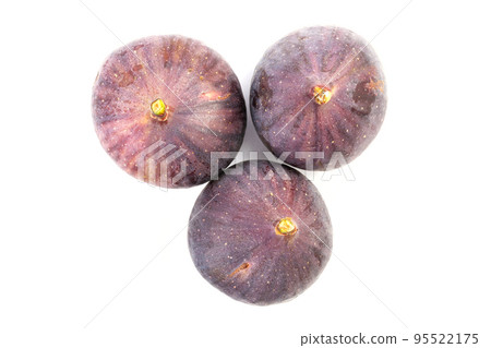 Fresh fig. Fruit isolated on white background. File contains clipping path. Fresh fig. Fruit isolated on white background. File contains clipping path. 95522175
