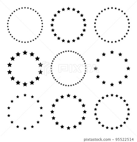 Star Circle Stock Illustrations – 324,446 Star Circle Stock