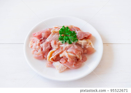 Southern chicken thigh slice 95522671