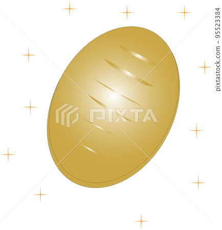 Japanese oval illustration Japanese oval illustration 95523384