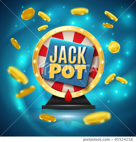 Jackpot Realistic Background 95524258