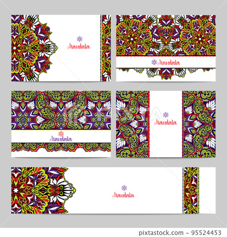Mandala Banner Set 95524453