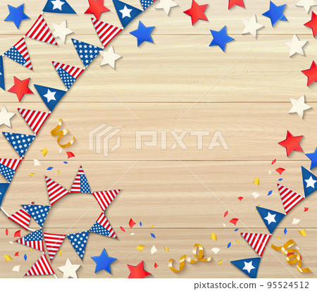 Independence Day Design Composition 95524512