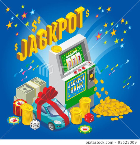 Isometric Jackpot Concept 95525009