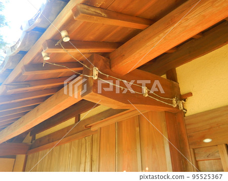 帶有廢棄房屋的鄉村景觀 95525367