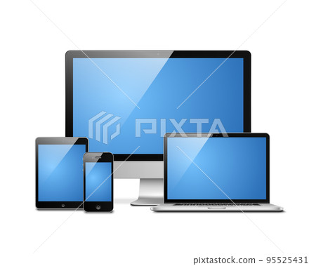 laptop tablet desktop mobile 95525431