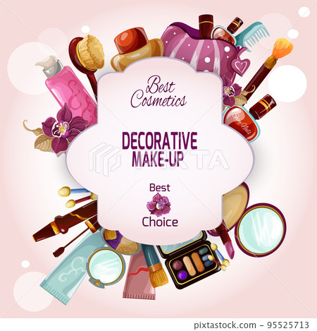 Make-up Concept Illustration 95525713