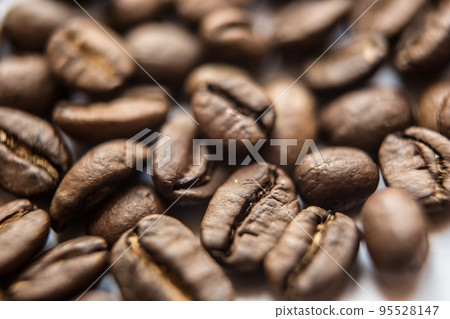 closeup of brown coffee background closeup of brown coffee background 95528147