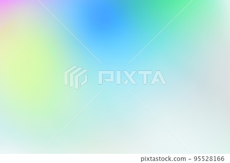 Gradation background of bright and colorful colors, simple background material of mixed colors, blur, watercolor 95528166