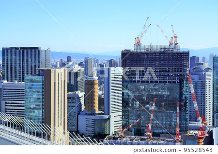 Large-scale development in Umeda, Osaka (Autumn 2022) Large-scale development in Umeda, Osaka (Autumn 2022) 95528543