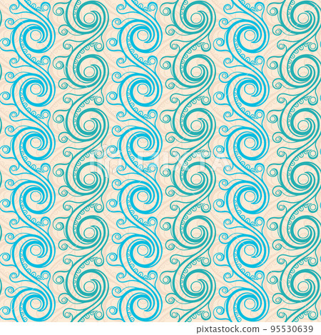 vertical pattern with swirls vertical pattern with swirls 95530639