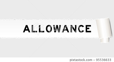 Ripped gray paper background that have word allowance under torn part Ripped gray paper background that have word allowance under torn part 95536633
