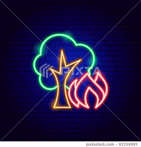 Forest Fires Neon Sign 95538995
