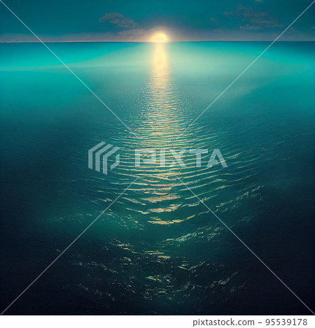 Bioluminescence. Bio luminescent ocean. Bioluminescent plankton in the sea Bioluminescence. Bio luminescent ocean. Bioluminescent plankton in the sea 95539178
