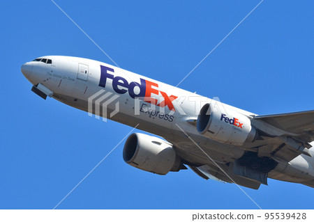 FedEx freighter B777F FedEx freighter B777F 95539428