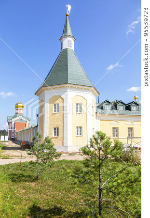 Tower of Valday Iversky Monastery, a Russian Orthodox monastery 95539723