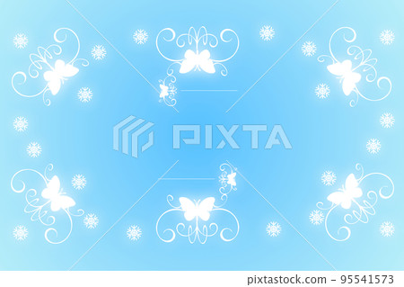 Winter butterfly 95541573