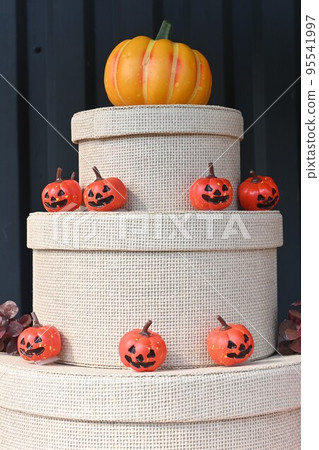 Halloween background material, pumpkin Halloween background material, pumpkin 95541997