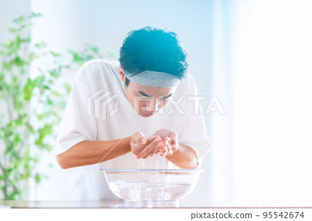 洗臉男性美容美容清潔 95542674