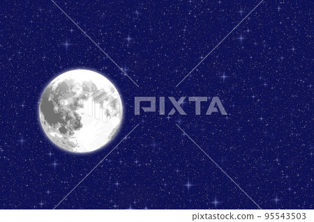 moon in the sky 95543503