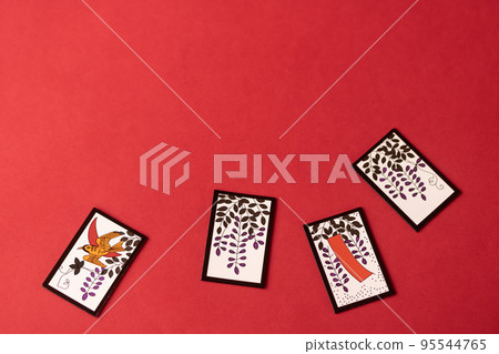 Hanafuda flowers and birds Fugetsu Uzuki Hanafuda flowers and birds Fugetsu Uzuki 95544765
