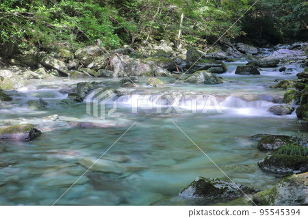 Niyodo Blue at Otomegawara in Yasui Valley, Oya, Niyodogawa-cho, Agawa-gun, Kochi Prefecture 95545394