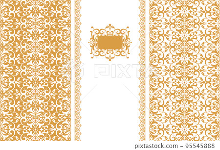 Abstract floral pattern. Vector seamless background. Perfect for invitations or announcements. Abstract floral pattern. Vector seamless background. Perfect for invitations or announcements. 95545888