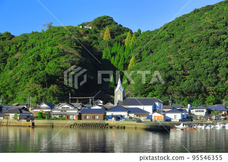 [熊本縣]陽光崎津教會和崎津村（天草） 95546355