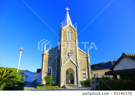 [Kumamoto Prefecture] Sunny Sakitsu Church (Amakusa) 95546378