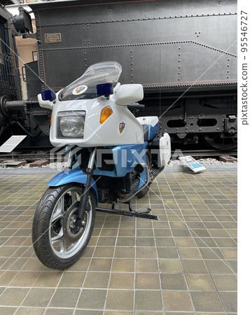 sports bike from the late eighties in the technical museum sports bike from the late eighties in the technical museum 95546727