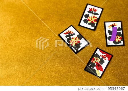 Hanafuda flowers and birds Fugetsu Nagatsuki Hanafuda flowers and birds Fugetsu Nagatsuki 95547967